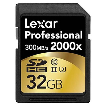 LEXAR PROFESSIONAL 2000X SDHC/SDXC UHS-II
