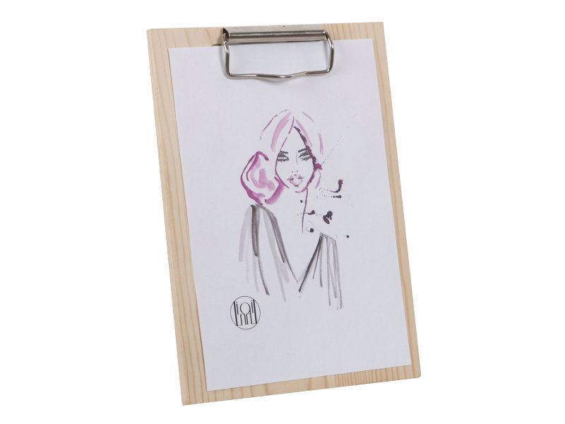 Wooden board frame