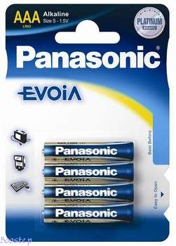 Panasonic Evoia AAA 4-pack