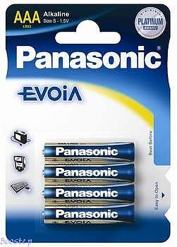 Panasonic Evoia AAA 4-pack