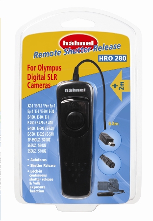 Hähnel trådutlösare Olympus