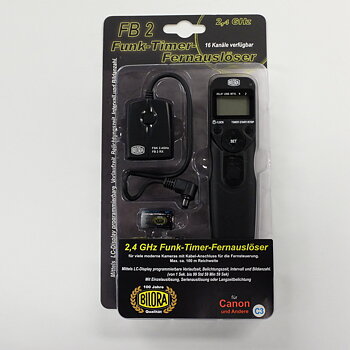 Bilora Fjärrutlösare med timer Canon FB-2