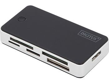 Digitus all-in-1 card reader USB2T-Flash+USB A/M mini 5PKabel