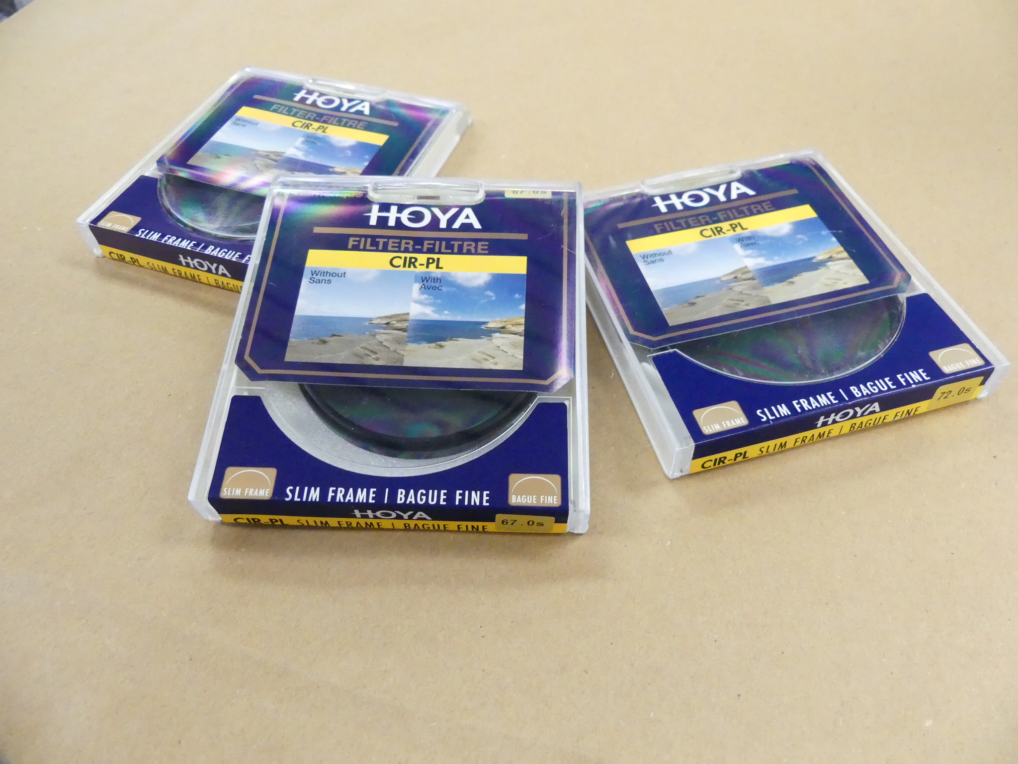 Hoya Polarisationsfilter cirkulärt 62mm, 67mm, 72mm - 2