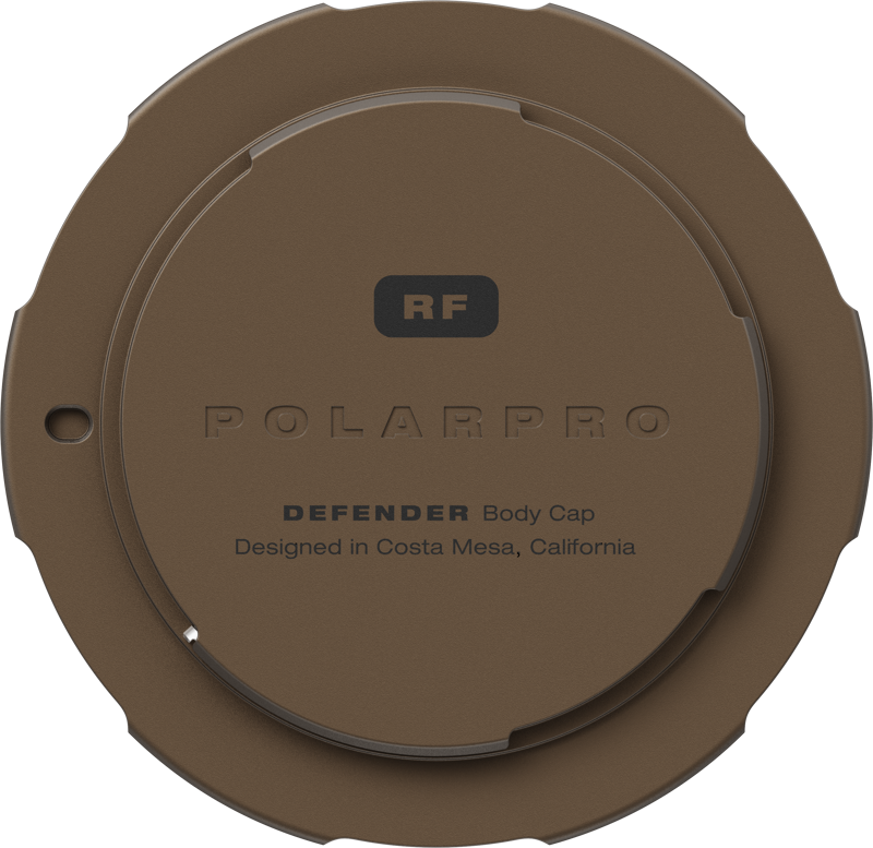 PolarPro Body Cap Canon RF Mount Desert - 2