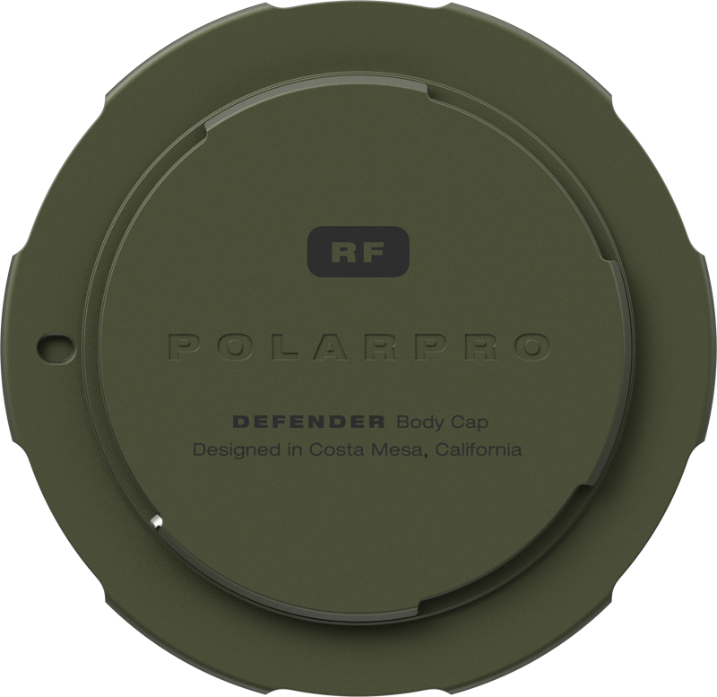 PolarPro Body Cap Canon RF Mount Forest - 2