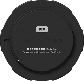PolarPro Body Cap Canon RF Mount Slate