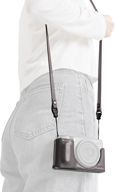 SmallRig 5685 Quick Release Shoulder Strap for Ricoh GR Series (Grey) - 2