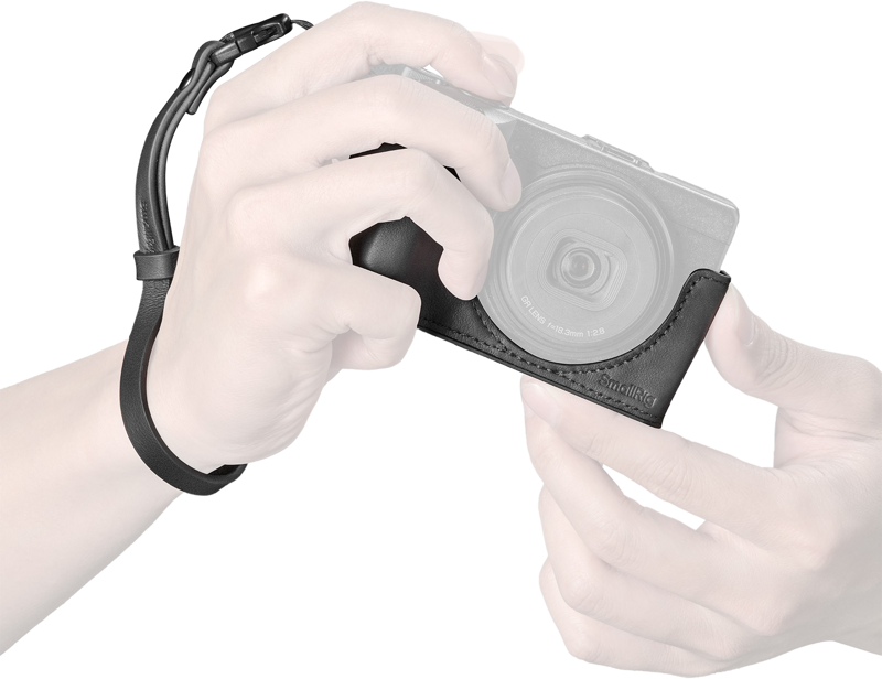 SmallRig 5683 Quick Release Wrist Strap for Ricoh GR Series (Black) - 2