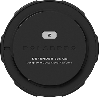 PolarPro Body Cap Nikon Z Mount Slate