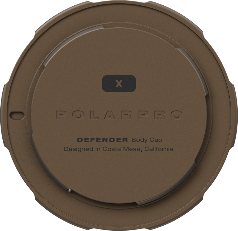 PolarPro Body Cap Fuji X Mount Desert - 2