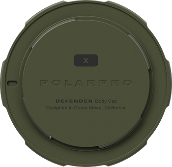 PolarPro Body Cap Fuji X Mount Forest
