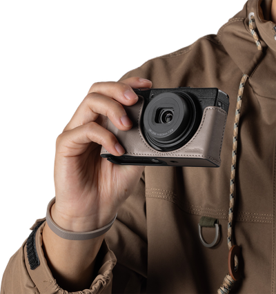 SmallRig 5677 Leather Case Kit for RICOH GR IV / GR III / GR IIIx / GR III HDF / GR IIIx HDF (Grey) - 4