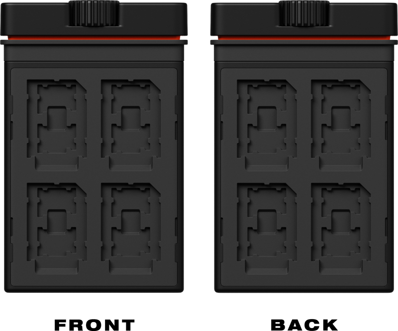 PolarPro Memory Card Case Slate SD Edition II Forest - 4