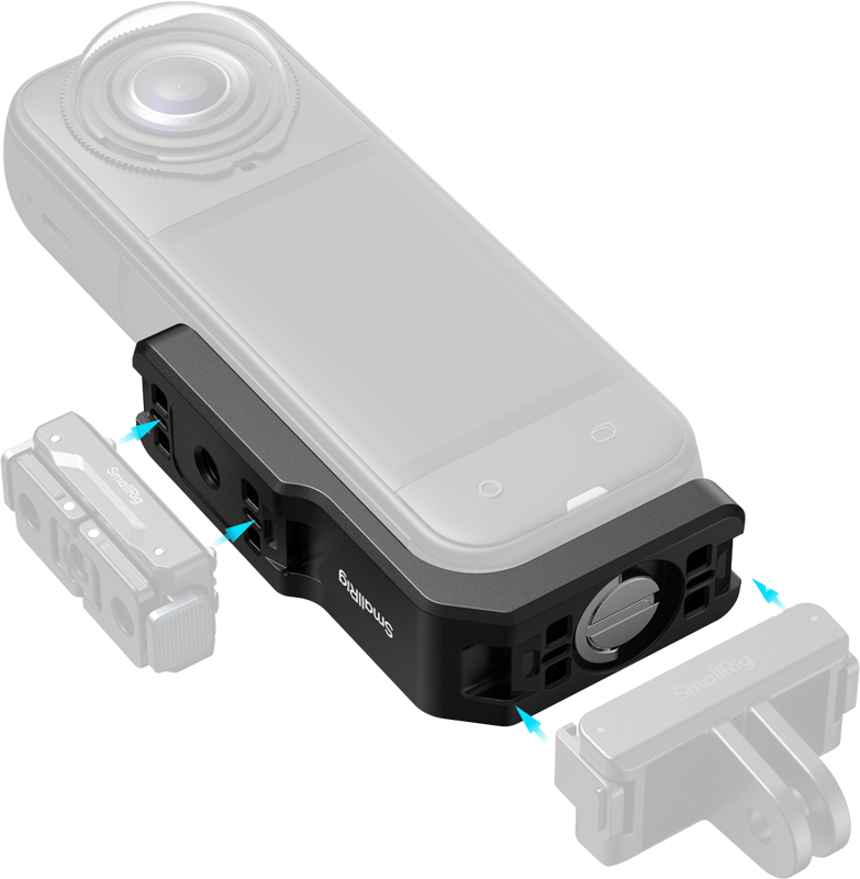 SmallRig 5824 Vertical-to-Horizontal Mount Support for Insta360 X5 / X4 Air / X4 / X3 - 5