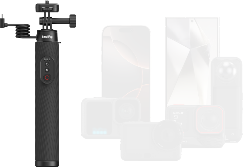 SmallRig 5463 Grip-Designed Powerbank for Action Cameras & Phones - 6
