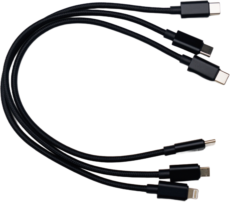 Chasing RC3 Cable kit (Type-C-Micro, Type-C-Type-C, Type-C-lightning.) - 2