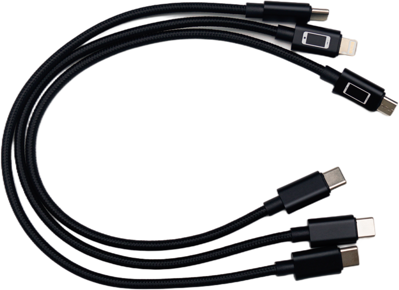 Chasing RC3 Cable kit (Type-C-Micro, Type-C-Type-C, Type-C-lightning.) - 3