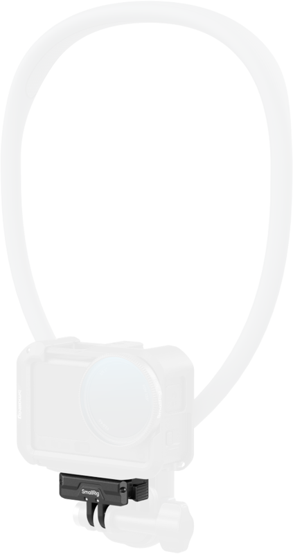 SmallRig 5890 Bidirectional QR Folding Adapter Mount with 2-Prong Mount and 1/4"-20 Threaded hole - 7