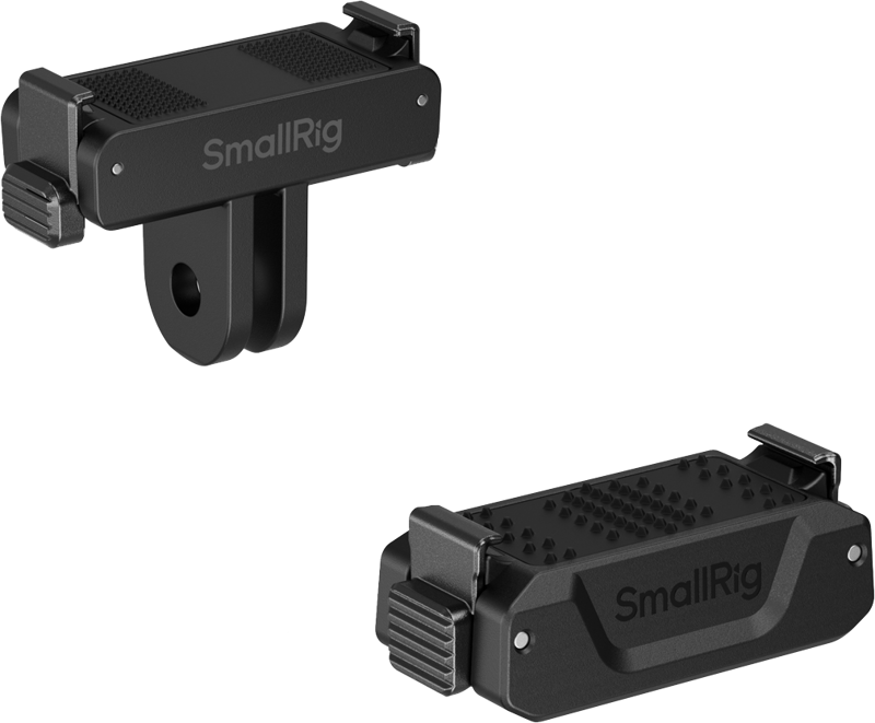 SmallRig 5918 Bidirectional QR Folding Adapter Support with 2-Prong Mount and 1/4"-20 Threaded hole - 4