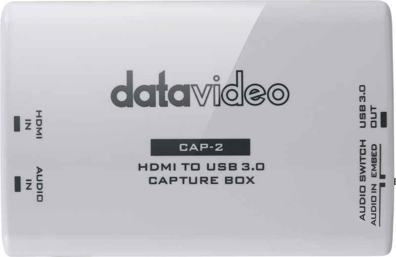 Datavideo CAP-2 HDMI to USB (UVC) Capture (Input) device – för filmskapare - 2