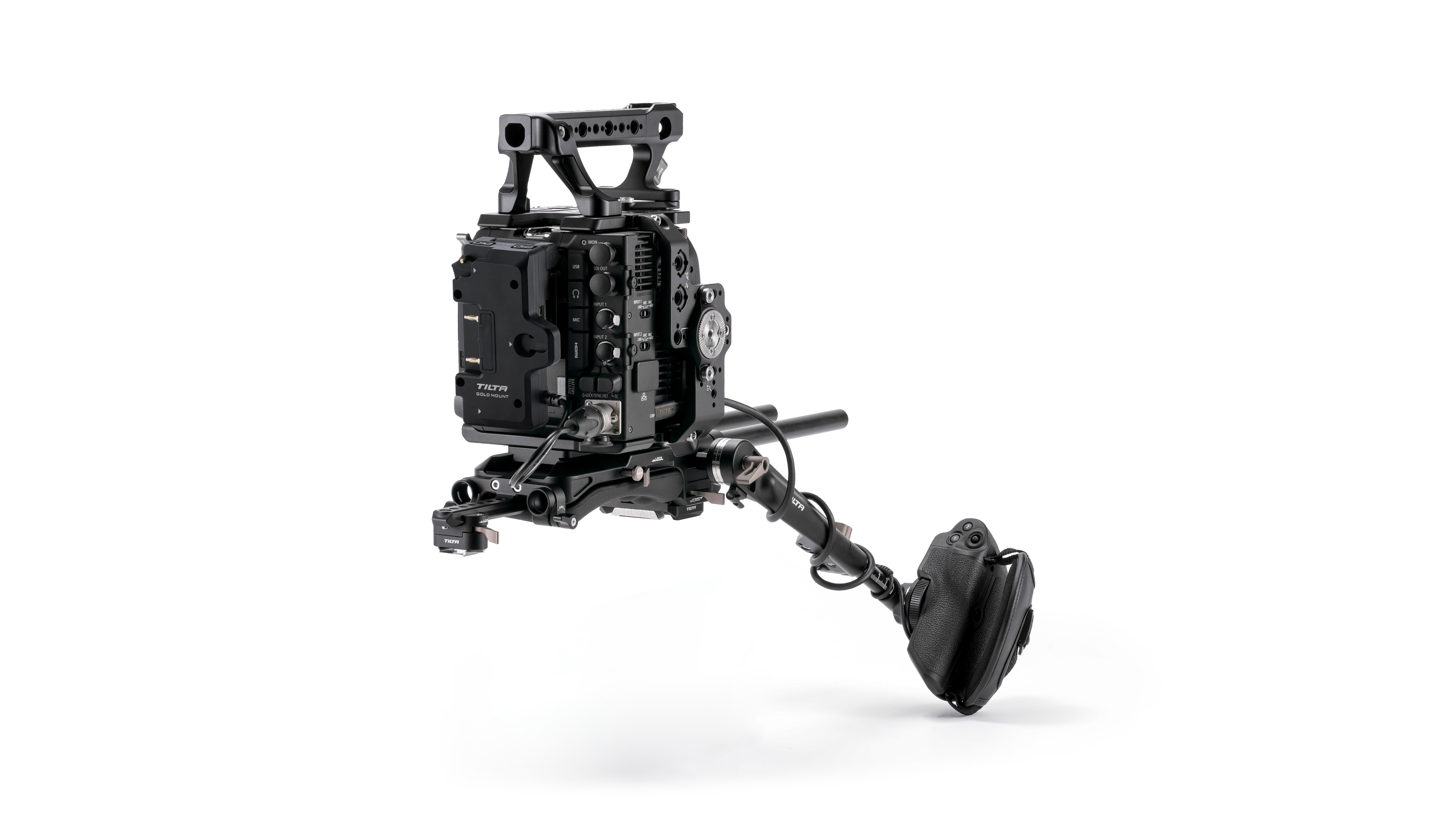Tilta Camera Cage for Canon C400 Pro Kit - Gold Mount - 2