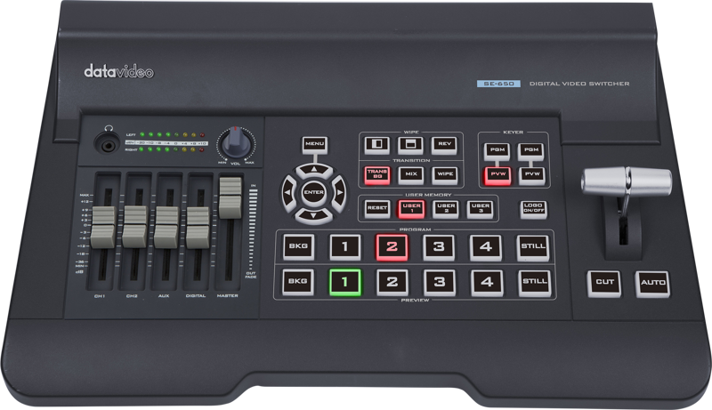 Datavideo SE-650 4 Inp. HD video switcher - 2