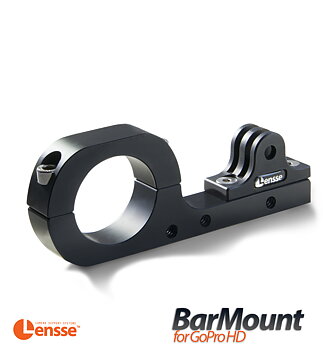 Lensse Bike Bar Clamp for Gopro 