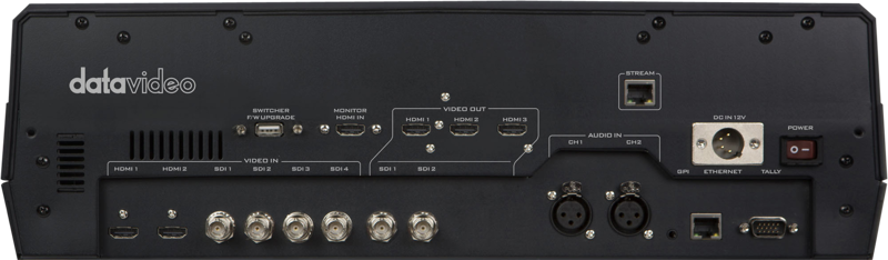 Datavideo HS-1300 6-Channel HD Portable Video Streaming Studio - 4