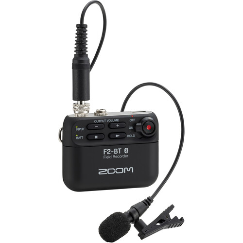 ZOOM F2-BT Ultra Compact Field Recorder - 6