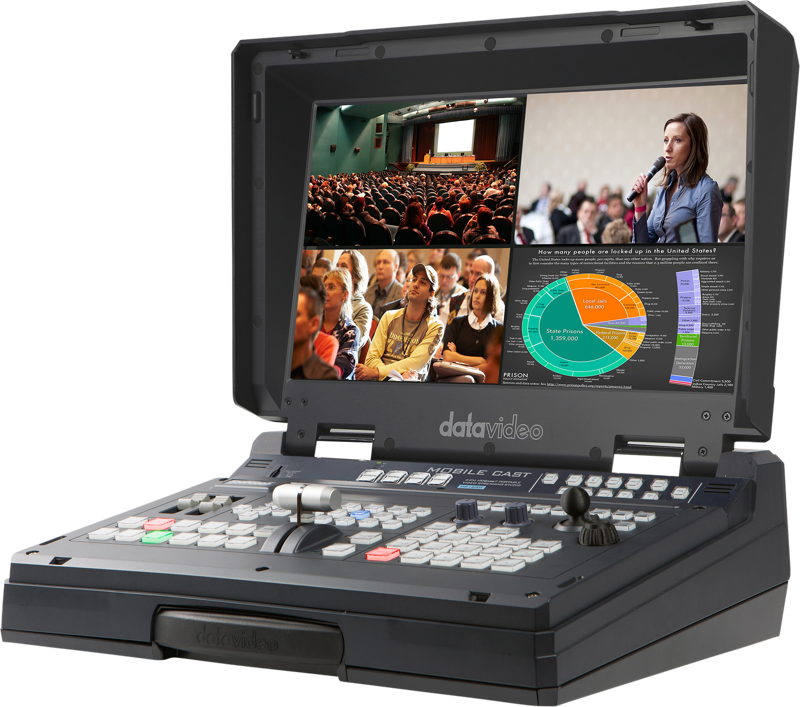 Datavideo HS-1600T MKII HDBaseT Portable Video Streaming Studio