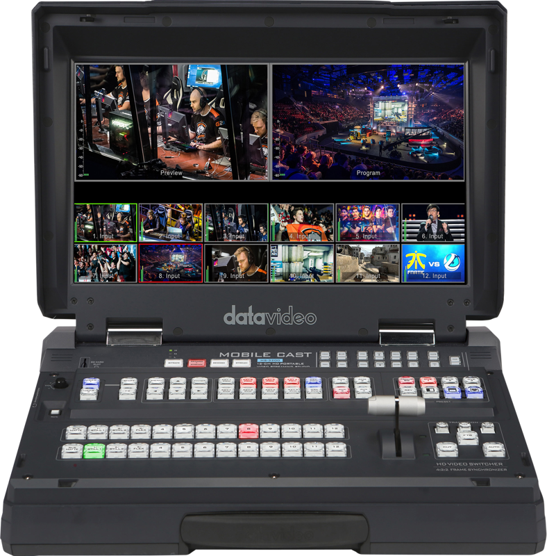 Datavideo HS-3200 12 inp Video Switcher (Hand Carry) - 2