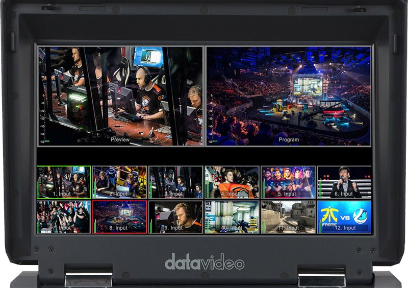 Datavideo HS-3200 12 inp Video Switcher (Hand Carry) - 4