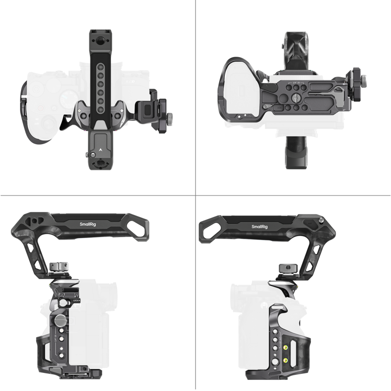 SmallRig 6030 "Rhinoceros" Cage Kit for Sony Alpha 7 V / 7R V / 7 IV - 4