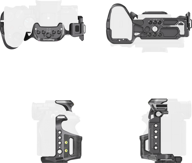 SmallRig 6029 "Rhinoceros" Cage for Sony Alpha 7 V / 7R V / 7 IV - 4