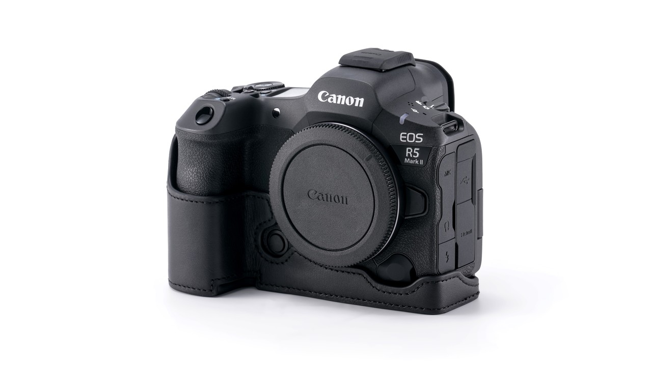 Tilta Leather Camera Case for Canon R5 Mark II - Black