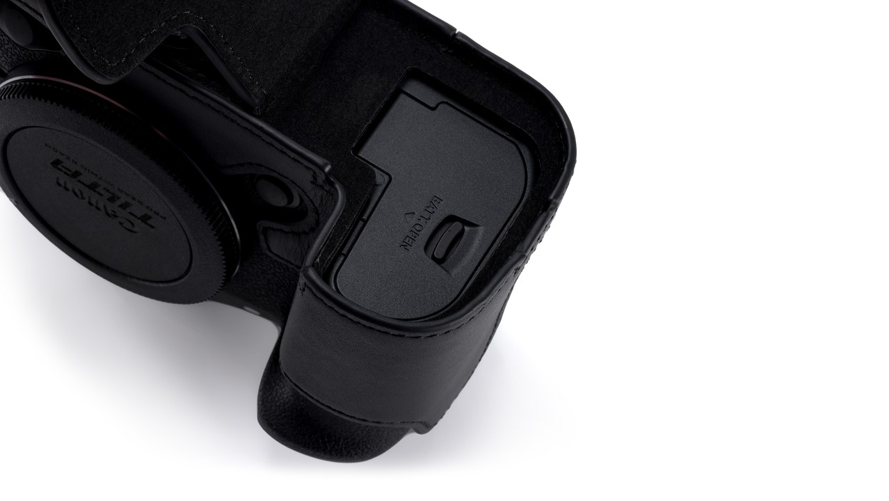 Tilta Leather Camera Case for Canon R5 Mark II - Black - 2