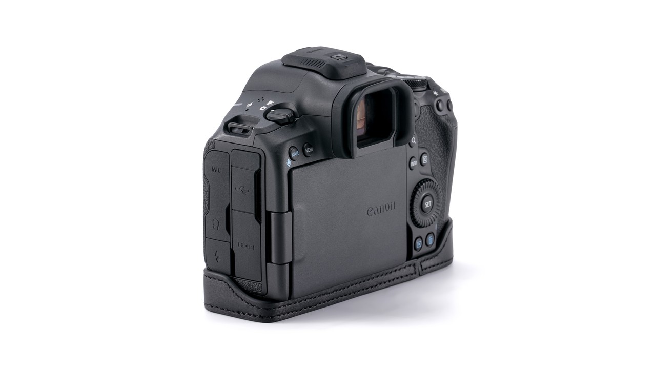 Tilta Leather Camera Case for Canon R5 Mark II - Black - 4