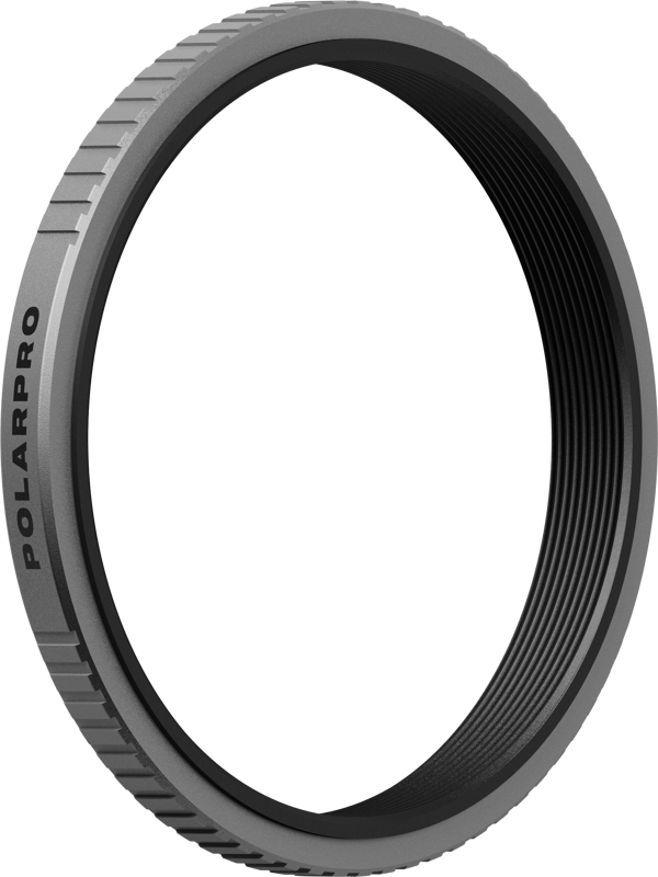 PolarPro Fuji X100 Filter Adapter 49mm Brass - 3