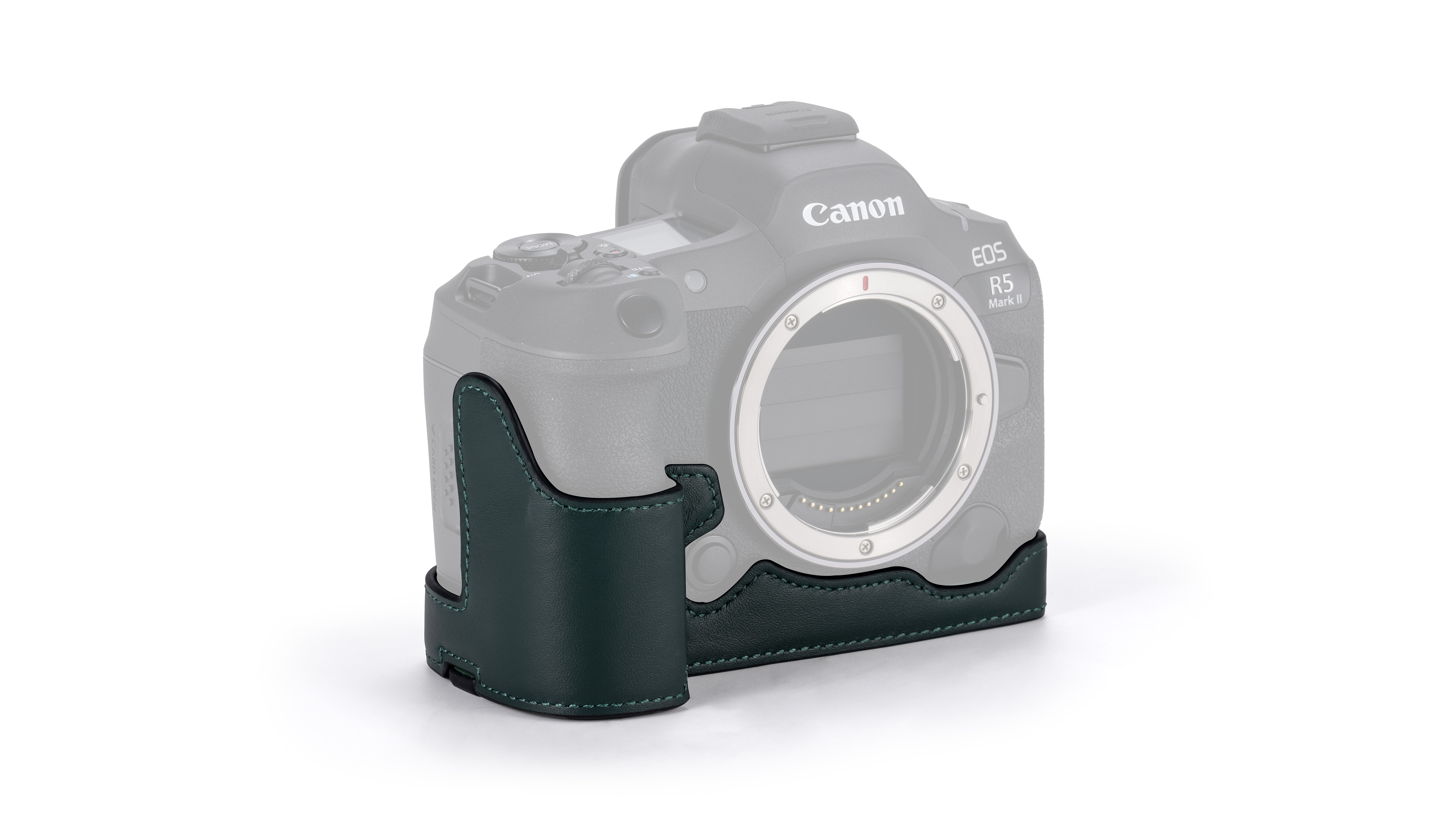 Tilta Leather Camera Case for Canon R5 Mark II - Green - 4
