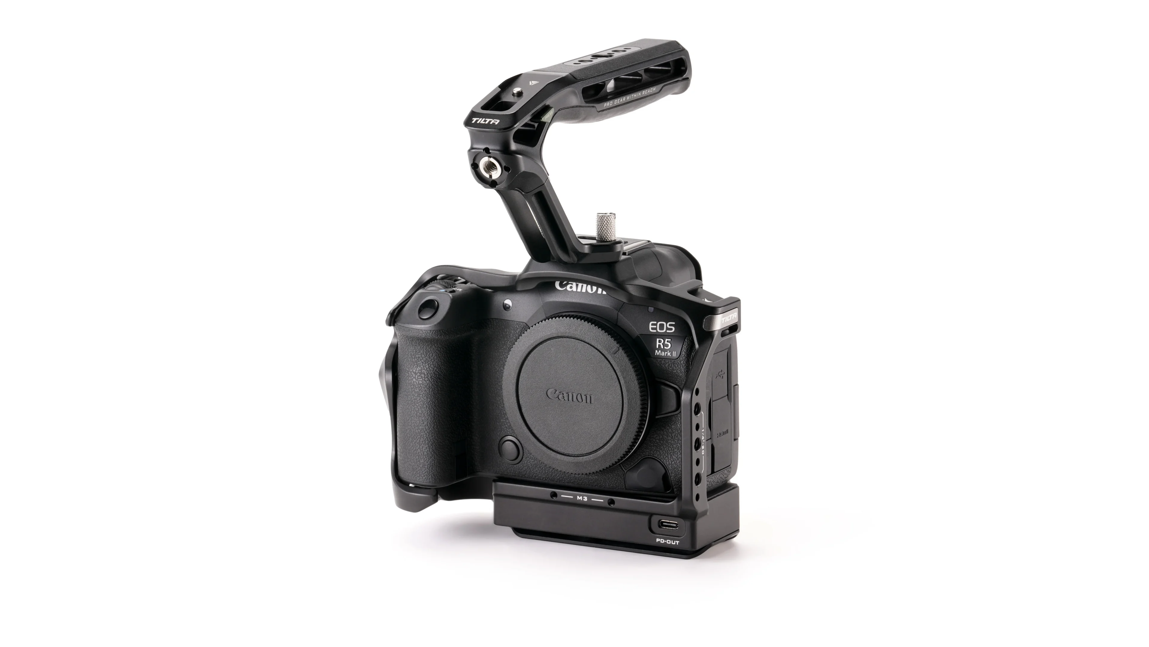 Tilta Camera Cage with Cooling System for Canon R5 Mark II Base Kit - Black - 6