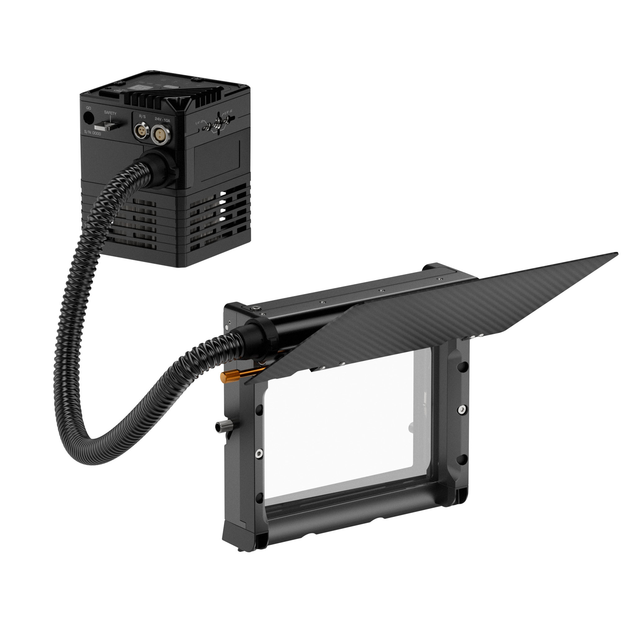 Bright Tangerine Prodigy Air Deflector - Base Kit - 3