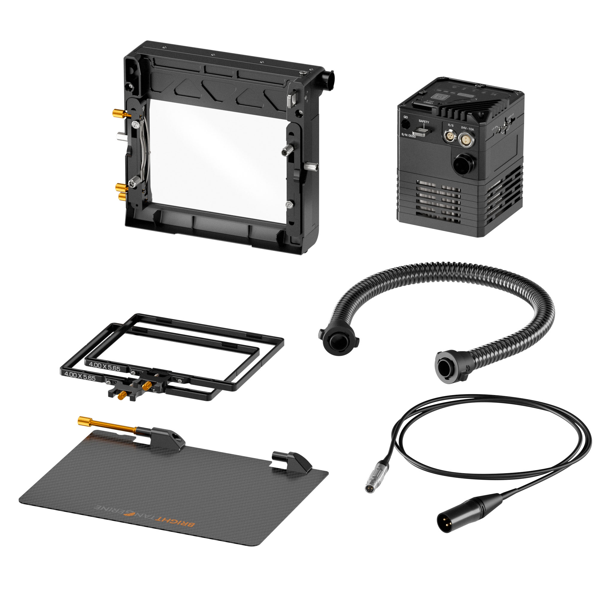 Bright Tangerine Prodigy Air Deflector - Base Kit