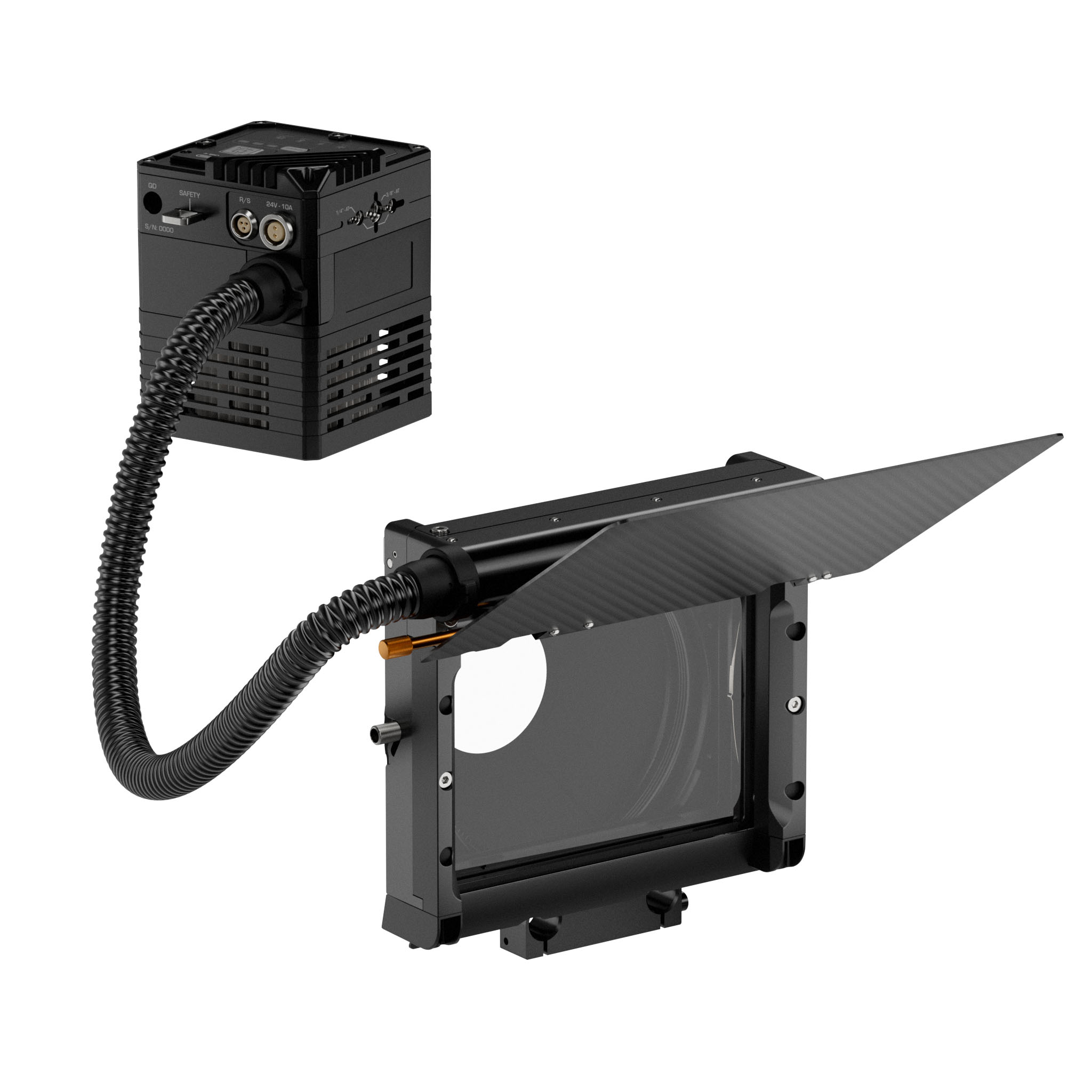 Bright Tangerine Prodigy Air Deflector - Production Kit - 2