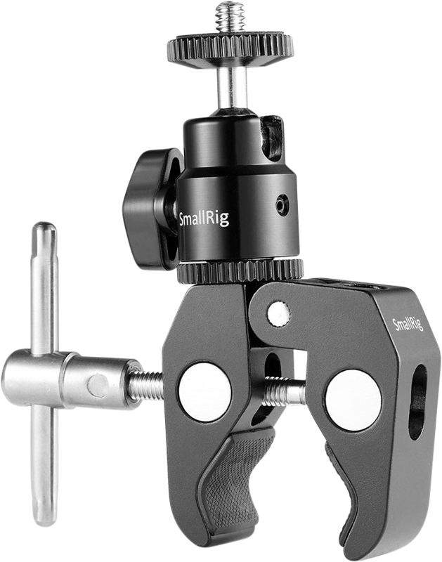 SmallRig 1124 Ball Head Mount and CoolClamp - 3