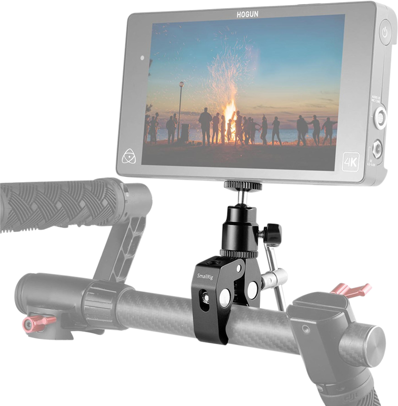 SmallRig 1124 Ball Head Mount and CoolClamp - 4