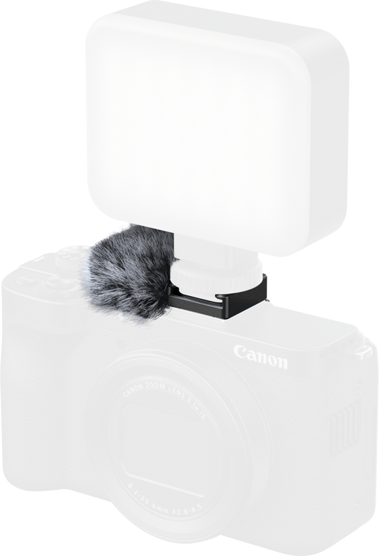 SmallRig 5989 Furry Windscreen for Canon PowerShot V1 - 4
