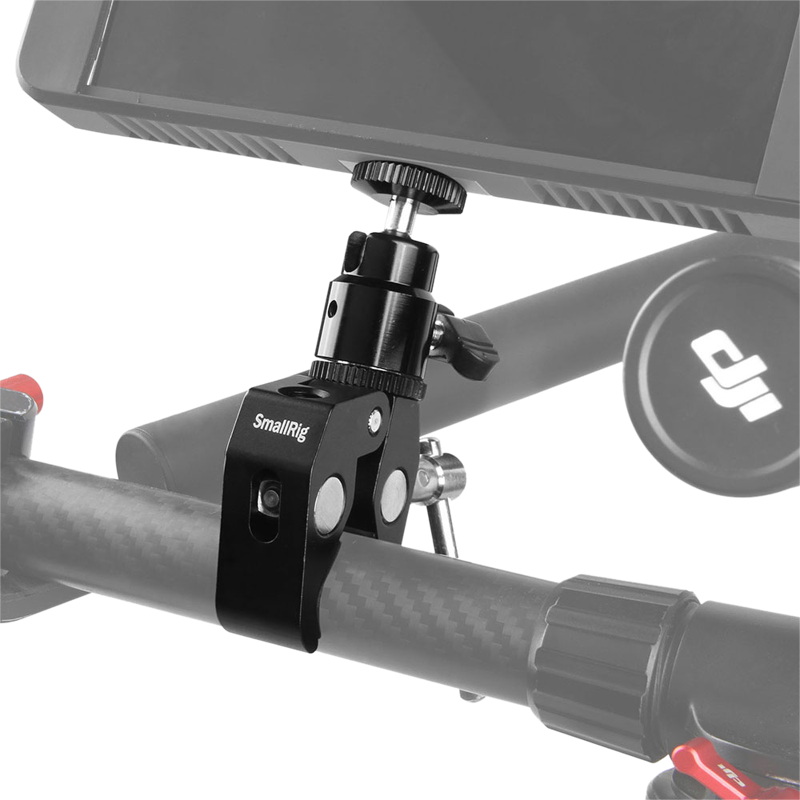 SmallRig 1138 Double Ballhead w/Clamp & 1/4" Screw - 7