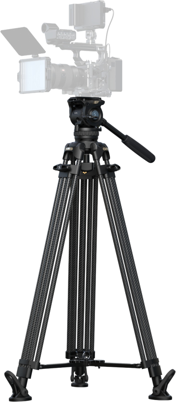 SmallRig 5580 FSD16 FreeSpeed Heavy-Duty Carbon Fiber Tripod - 4