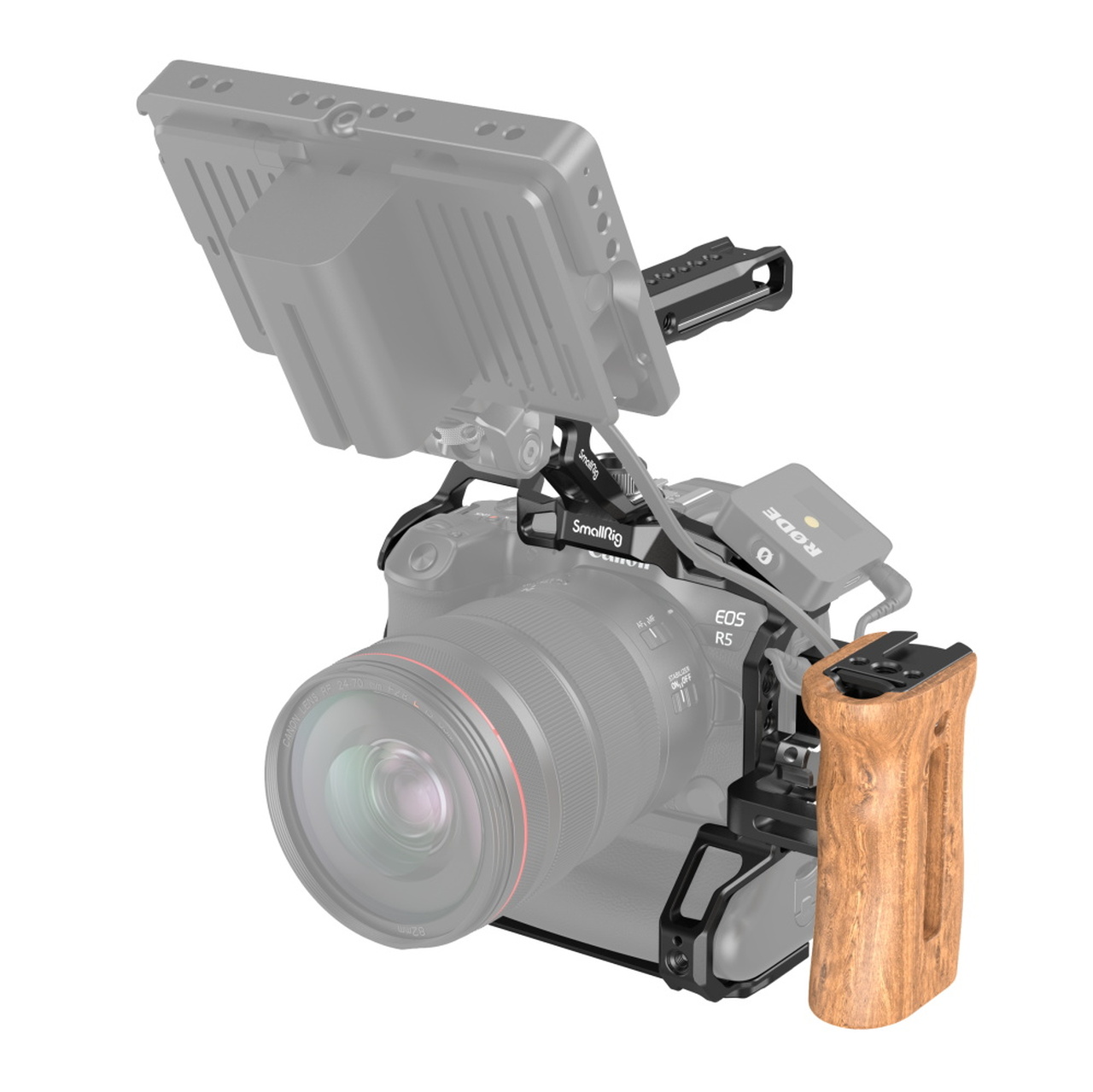 SmallRig Basic Kit for EOS R5 & R5 C &R6 with BG-R10 Battery Grip 3707 - 5